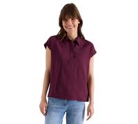 Cecil Camisa en Color Liso Sweet Grape Red XXL