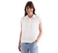 Cecil Camisa en Monocolor Vainilla Blanco L