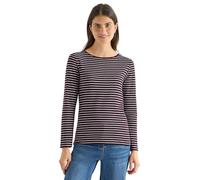 Cecil Camiseta a Rayas Eggplant Rojo XXL