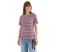 Cecil Camiseta Ajour a Rayas Rosa Claro L