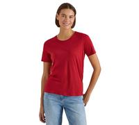 Cecil Camiseta básica de Cuello Redondo tamarillo Rojo S