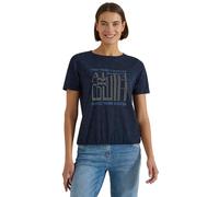 Cecil Camiseta con Aspecto de quemadura Universal, Color Azul XXL