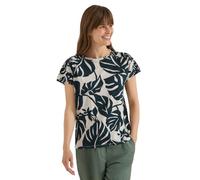 Cecil Camiseta con Cuello Barco y Estampado Palm Breeze Green XXL