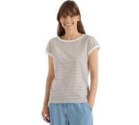 Cecil Camiseta con Cuello Barco y Rayas urbanas, Color Topo S