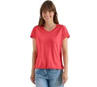 Cecil Camiseta con Cuello en V y Detalle de Encaje Coral XS