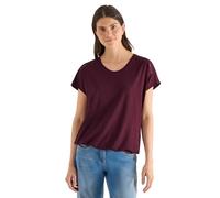 Cecil Camiseta con Detalle de Encaje Sweet Grape Rojo XL