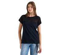 Cecil Camiseta con Inserto de Malla Universal Blue XXL