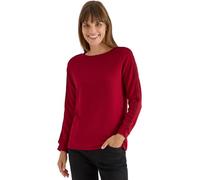 Cecil Camiseta con Rayas de galón Beaujolais Rojo XXL