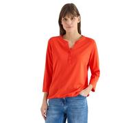 Cecil Camiseta de Aspecto túnica, Cherry Tomato, Naranja, XS