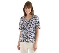 Cecil Camiseta de Aspecto túnica Sporty Denim Blue L