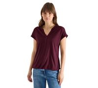 Cecil Camiseta de Aspecto túnica Sweet Grape Rojo XS