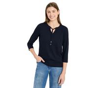 Cecil Camiseta de Aspecto túnica Universal Azul L