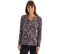 Cecil Camiseta de Mujer con Aspecto túnica, Eggplant Red, M