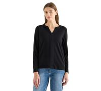 Cecil Camiseta de Mujer con Aspecto túnica, Negro, XS