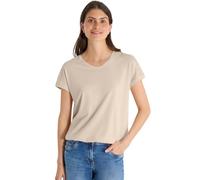 Cecil Camiseta Detalle de Encaje Pearl Beige XS