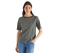 Cecil Camiseta Rayas Caqui M