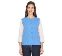 Cecil Chaleco de Estructura Acanalada Fountain Blue Melange L