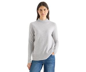 Cecil Cosy Luna Grey Melange Jersey Cuello Tortuga XL