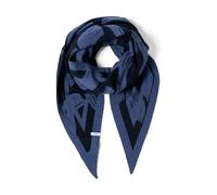 CECIL Damen 5706599 - Pañuelo triangular con estampado universal, color azul