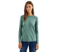 Cecil Jersey básico Jewel Green Melange XXL