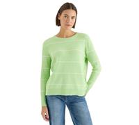 Cecil Jersey con Textura a Rayas Bamboo Green Melange S
