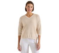 Cecil Jersey Crochet Pearl Beige M