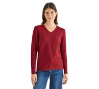 Cecil Jersey de Cuello en V para Mujer, Rhubarb Melange, XS