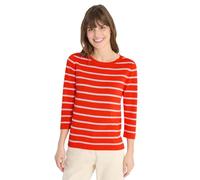 Cecil Jersey de Rayas Cherry Tomate Naranja M