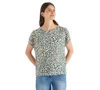 Cecil Leo Macadamia - Camiseta con Aspecto de Lino, Talla XL, Color Beige