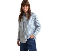Cecil Mujer Rayas Longblouse, Azul Claro, XXL