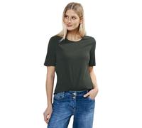 Cecil NOS Basic Roundneck_Pantex, Nos Básico Cuello Redondo_Pantex Mujer, Strong Khaki,