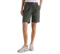 Cecil Pantalones Cortos de Pierna Recta para Mujer 3817719, Caqui Claro, XXL