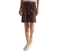 Cecil Pantalones Cortos de Pierna Recta para Mujer 3817719, Marrón Cacao, XL