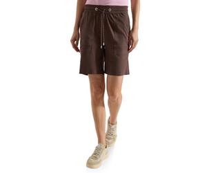Cecil Pantalones Cortos de Pierna Recta para Mujer 3817719, Marrón Cacao, XXL