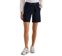 Cecil Pantalones Cortos de Pierna Recta para Mujer 3817719, Universal Blue, M