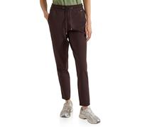 Cecil Pantalones de Mujer de Cintura Media Slim Leg en Corte Casual 3818230, Marrón, XL / 30L