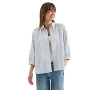 Cecil Seersucker Sporty Denim Blue XL
