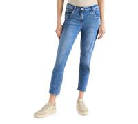 Cecil Slim Leg Jeans Light Blue Washed 36