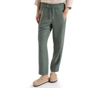 Cecil Slim Leg Leinenmix Hose Just Khaki M