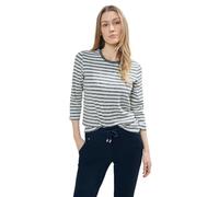 Cecil Stripe T-Shirt_pa Camiseta de Rayas multimelange, Universal Blue, M para Mujer