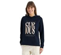 Cecil Sudadera con Capucha con Estampado Universal, Color Azul M