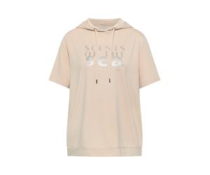 CECIL Sudadera 'Scents Of The Sea' beige / plata L beige / plata