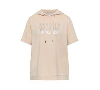CECIL Sudadera 'Scents Of The Sea' beige / plata M beige / plata