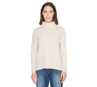 Cecil Suéter Estructurado de Cuello Alto, Color Gris Claro, Talla S