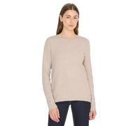Cecil Suéter Suave en Color Liso Desert Beige Melange XL