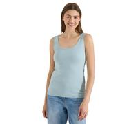Cecil Top básico de Cuello Redondo de algodón Crystal Mint M