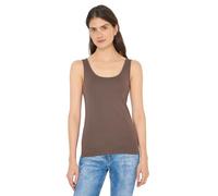 Cecil Top básico para Mujer en Color Liso, Urban Taupe, L