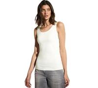 Cecil Top básico, Vanilla White., L