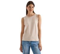 Cecil Top con Escote Barco y Detalles de Encaje, Beige Perla, L