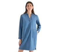 Cecil Vestido Largo hasta la Rodilla con Aspecto Vaquero Medio Lavado Azul L